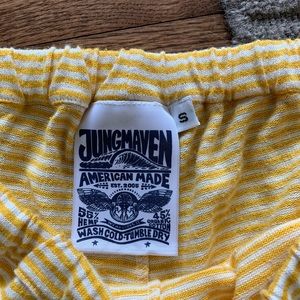 Jungmaven striped shorts